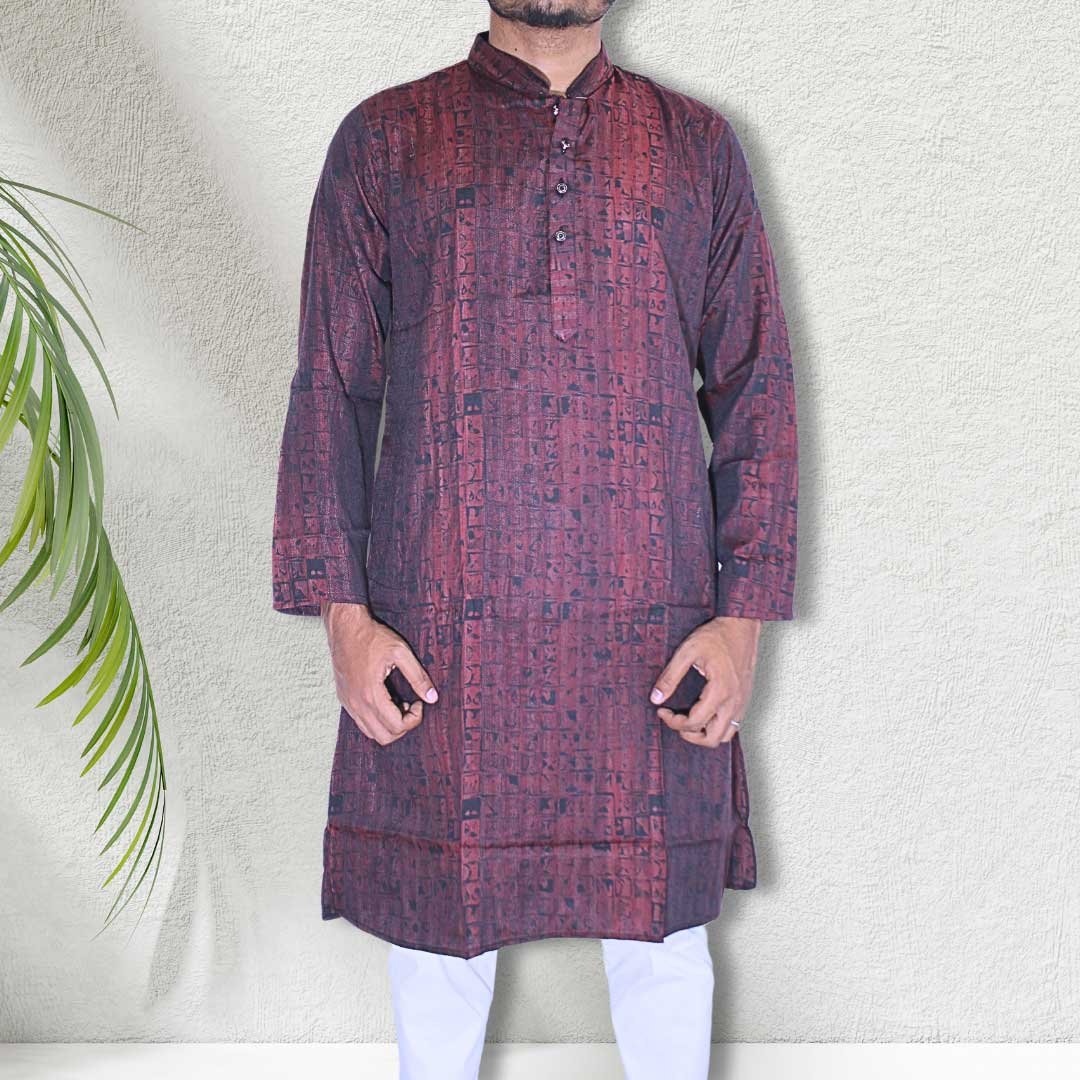 semilong fashionable panjab Luxury Premium Print 100% cotton