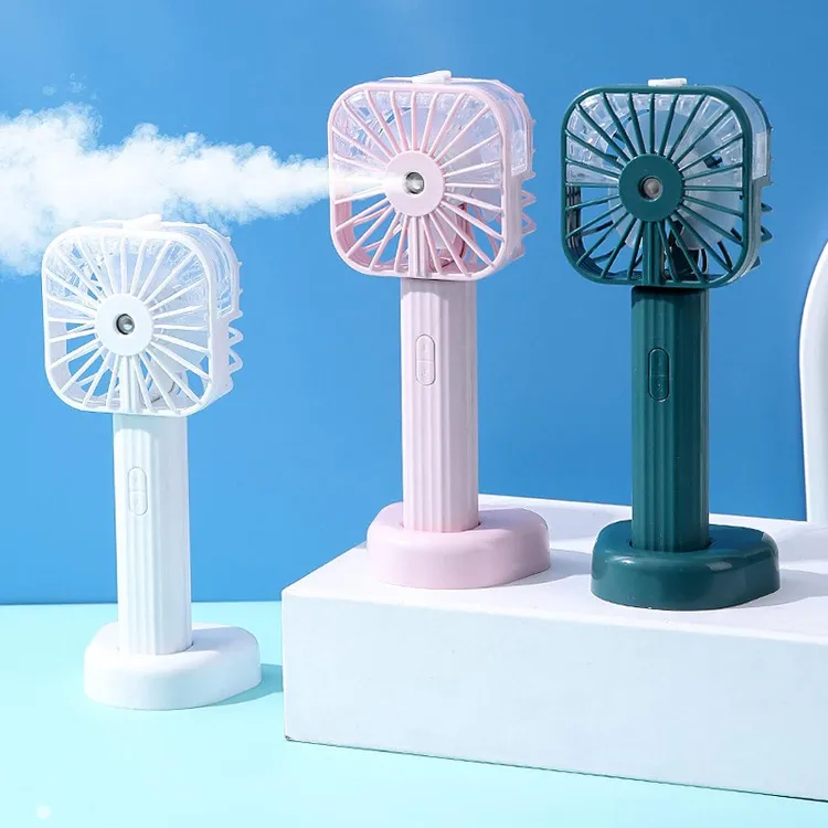 Spray Fan-Mini Hand fan Air Cooler Fan-সাদা কালার